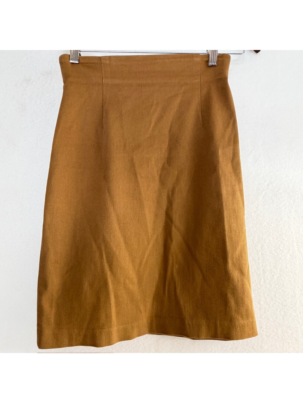 Jennifer Moore Women's Brown Pencil Skirt Size 6 Cotton Blend Storage B-13-2